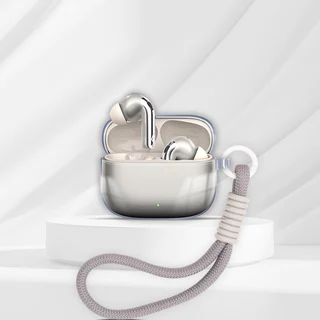 Stock ReadyCase สําหรับ Edifier EvoBuds Pro/Lolli Pro5 TPU ฝาครอบหูฟังแบบนุ่มโปร่งใสพร้อมเชือกมือ