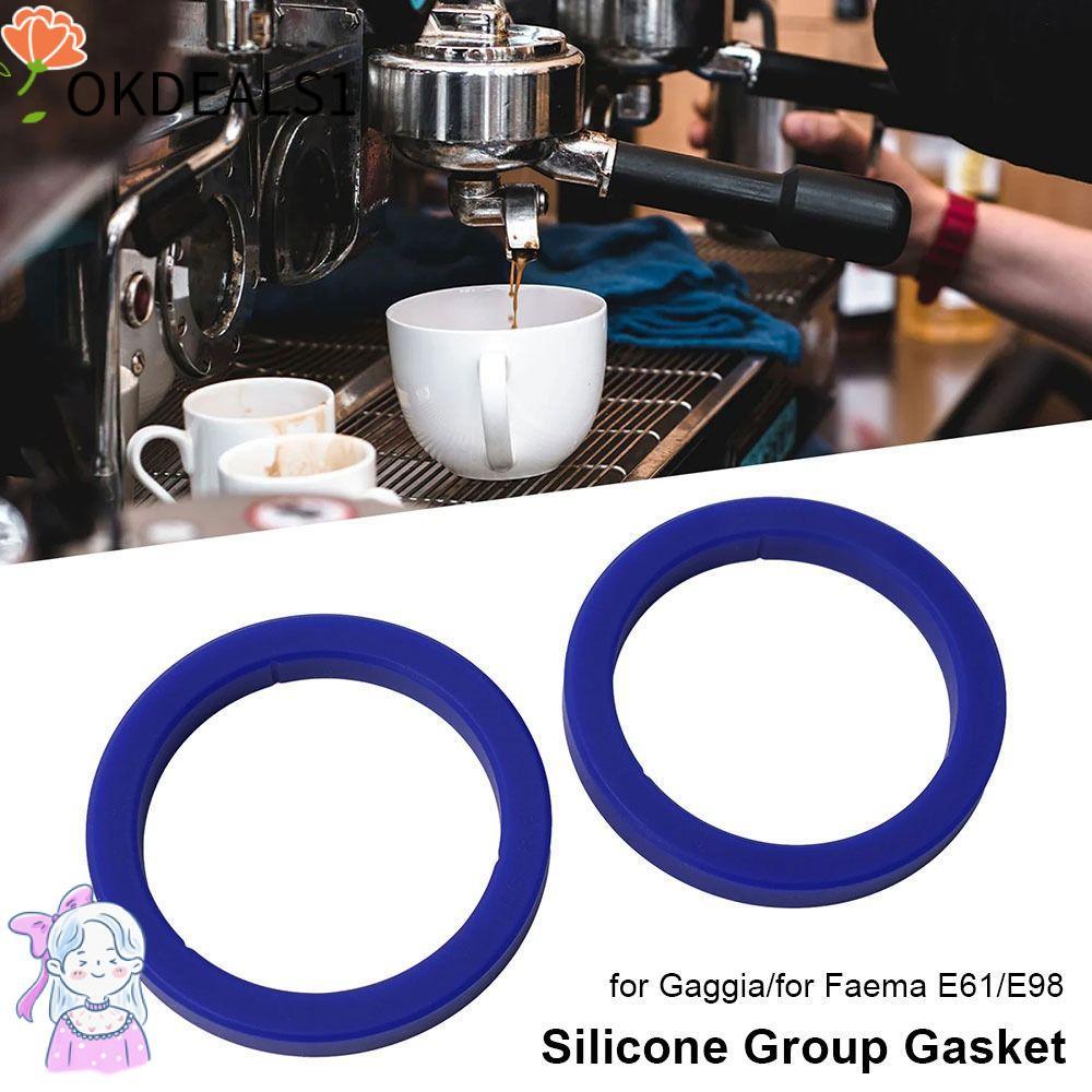 DEALSHOP 1 ชิ้นซิลิโคนกลุ่มปะเก็น, 8.5 มม.E61 Group Head Seal Kit, ทนทาน Leakproof O-Ring ปะเก็น Cof