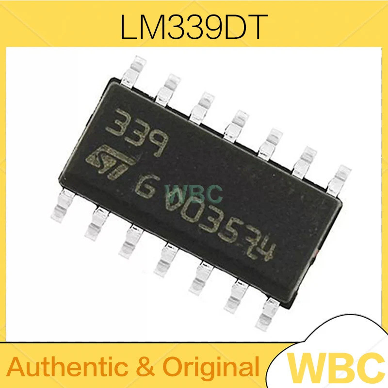 10PCS LM339DT SOP-14 LM339 LM339D LM339DR LM339DR2G SMD 339 ST IC ใหม่ต้นฉบับในสต็อก