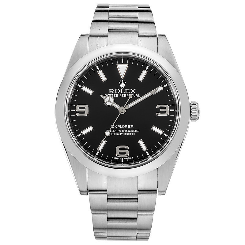 Rolex Rolex Explorer Series สแตนเลสนาฬิกากลไกอัตโนมัติชาย214270