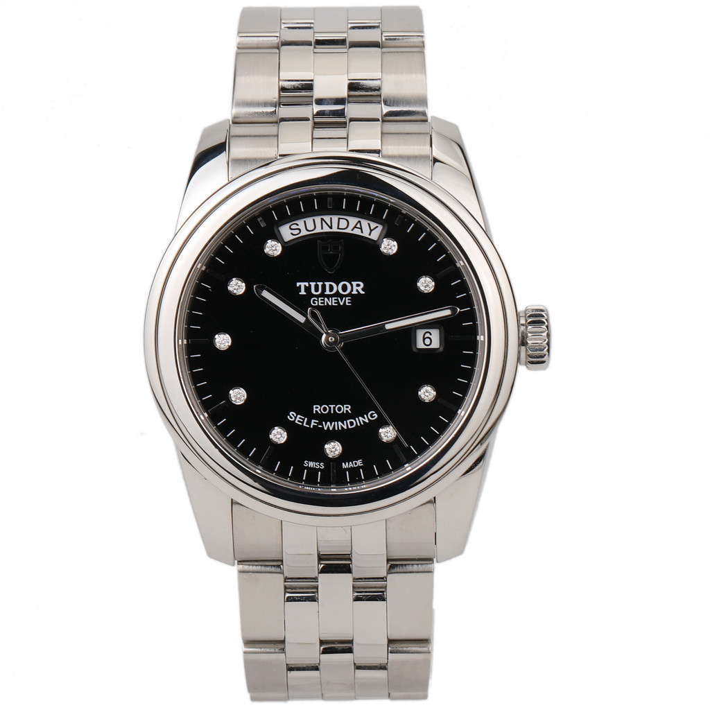 Tudor Tudor Junyu Series นาฬิกากลไกอัตโนมัติประดับเพชรนาฬิกาผู้ชาย 56000-0008