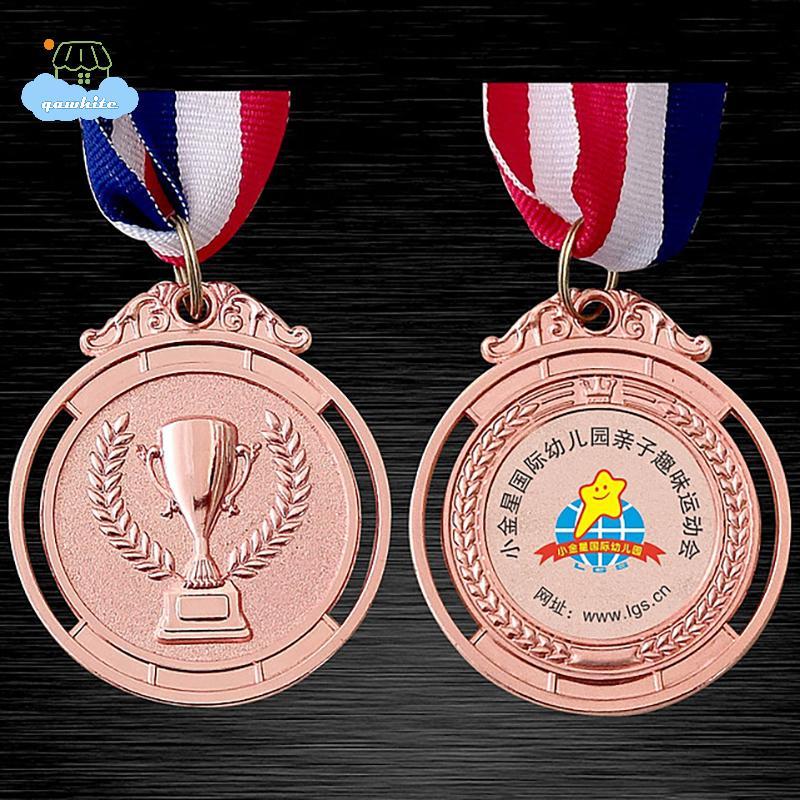 [LI] Marathon Gold Medal Silver Medal Trophy Medal Winner รางวัล Encouragement Badge รางวัลกลางแจ้งI