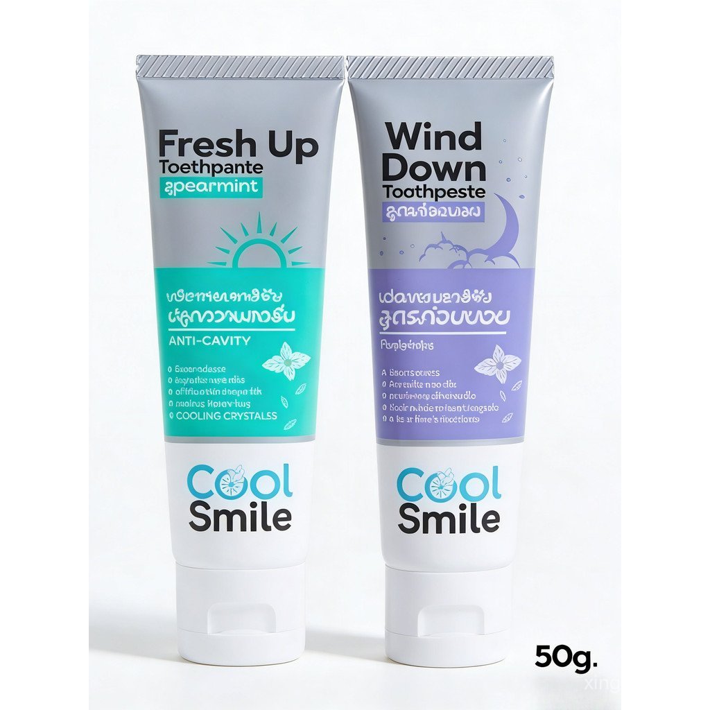 สดชื่นยาวนาน 8 ชั่วโมง!ชุดยาสีฟัน Double Effect Care Farewell to Breath Embarrasing SMNZ