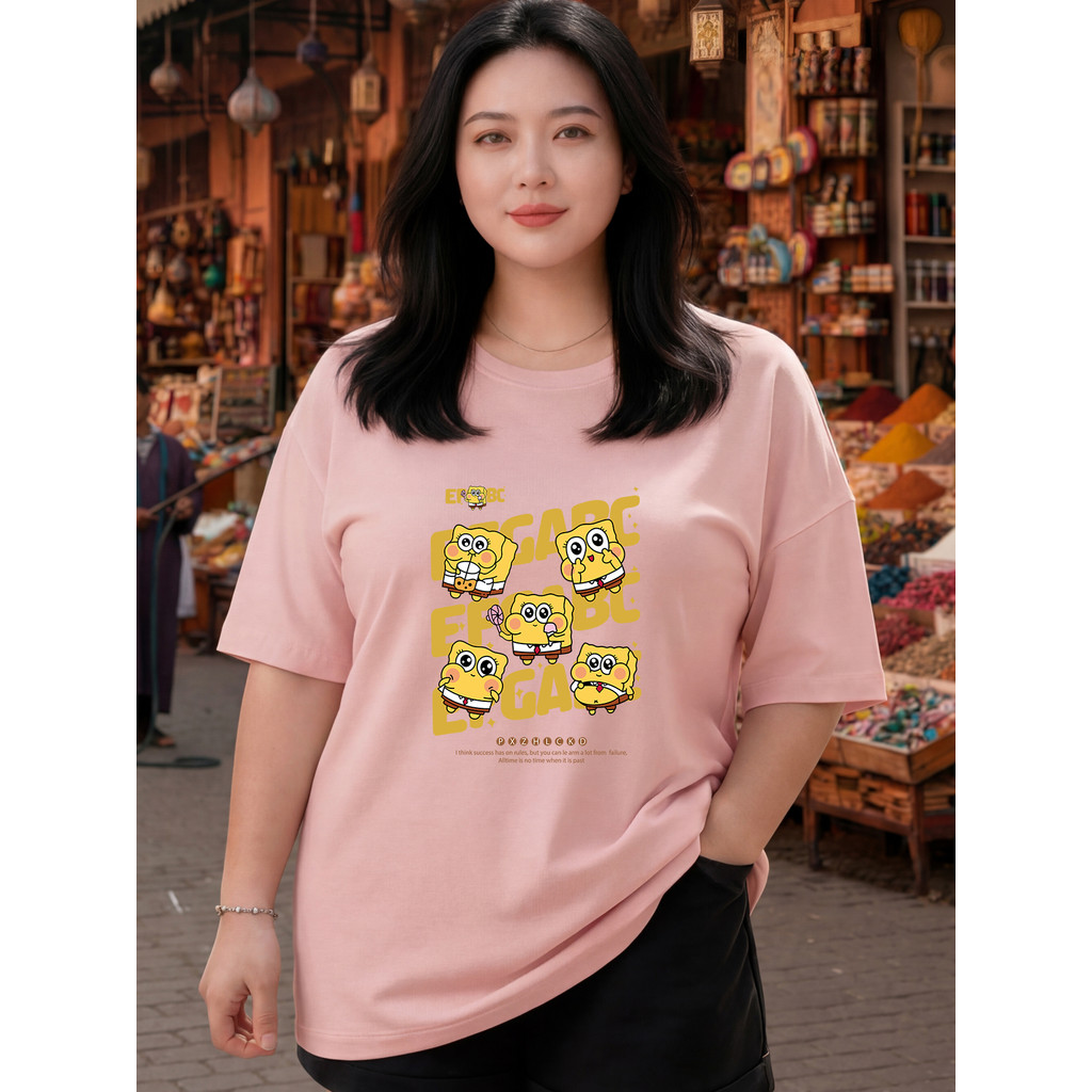 2Y554 [AIYOU] Tshirt ผู้หญิง Baju T เสื้อ Perempuan PLUS ขนาด PLUS ขนาด Seluar Crop Top เสื้อผ้าผู้ห