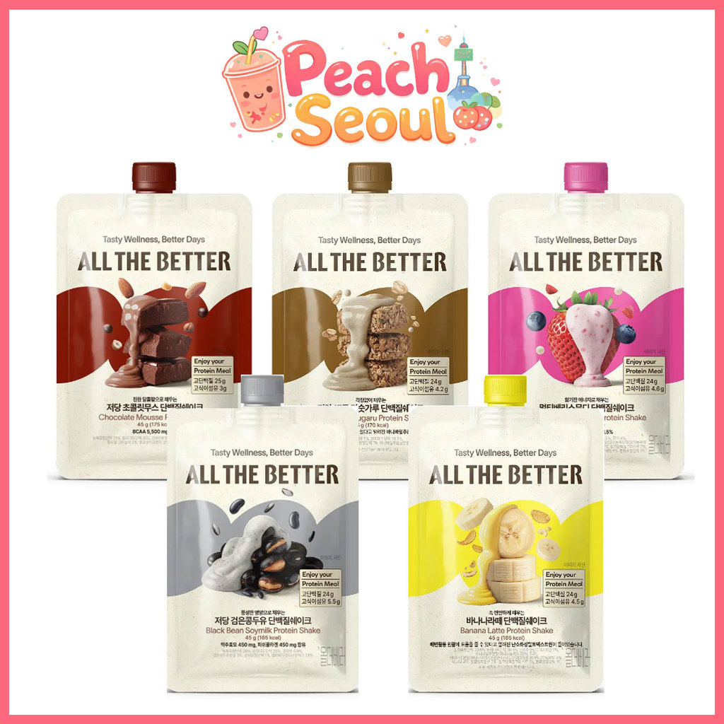 [ALL THE BETTER] Protein Shake 45g / 6 Flavors_From Korea