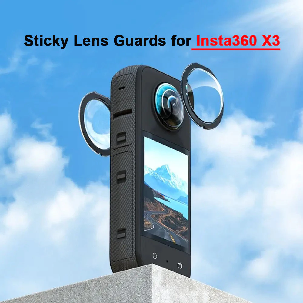 สําหรับ Insta 360 X4 Air X5 หมุนเลนส์ป้องกันฟิล์ม Anti-scratch ป้องกันหน้าจอสําหรับ Insta360X5 X4Air X3 วางกล้องเลนส์ Protectors thumbnail 4