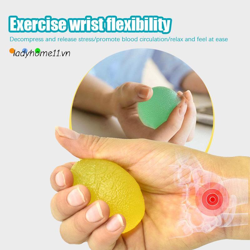 Lady Grip Ball Finger Strength Rehabilitation Trainer Dpress การออกกําลังกายการออกกําลังกายการออกกํา