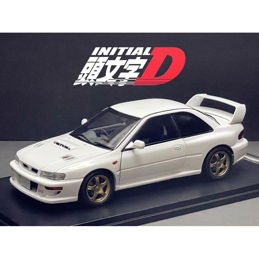 [ขาย] 1/18 Initial D Autoart Subaru Impreza 22B Sti GC8 Comic Version Initial D Fujiwara Comic Versi