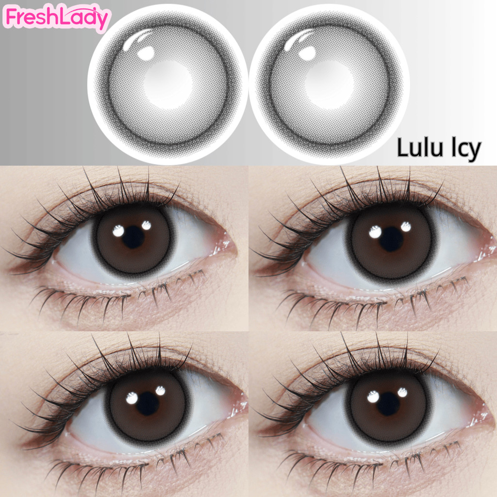 คอนแทคเลนส์  [-0.50 -4.00] UYAAI x FRESHLADY รุ่น Lulu series ┃ ไอซ์ซี่ คอนแทคเลนส์ อาย ขนาด 14.5 มม
