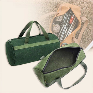 【COD】Canvas Tool Bag Multipurpose Storage Organizer, Durable and Spacious for Tools Repair Hardware