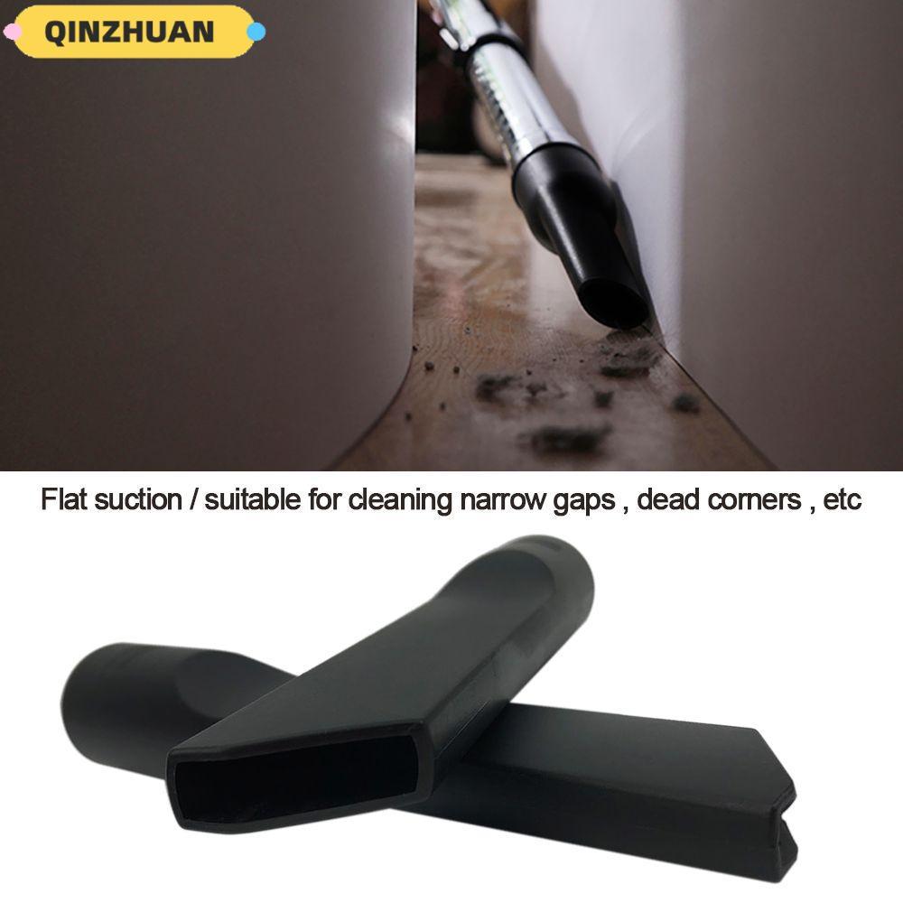 QINZHUAN เครื่องดูดฝุ่นรอยแยกเครื่องมือ Universal ยาวหัวแบนดูดหัวแปรงแบนปากดูดมุมฝุ่น Collecter