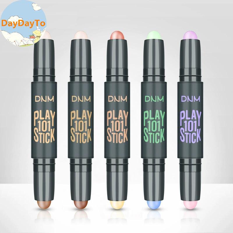 DayDayTo Double-head แต่งหน้า High V Face คอนซีลเลอร์ Contouring Bronzers Highs ปากกาเครื่องสําอาง 3