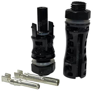 [ 1 คู่ ] CB-1006A MC4 Panel Connector หัวโซลาร์ MC4 คู่ติดแผง LINK 1500V TUV Standard เอ็มซัโฟร์ ลิ้งค์ ขั้วต่อสายโซ...