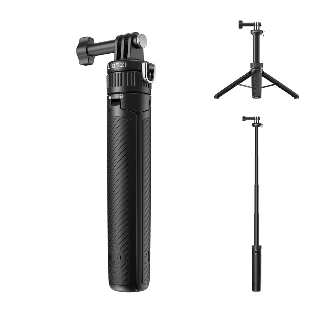 Ulanzi MT92 Action Camera Selfie Stick ไม้เซลฟี่ ขาตั้งกล้อง GoPro DJI มีสายคล้อง รับน้ำหนัก 1.3kg