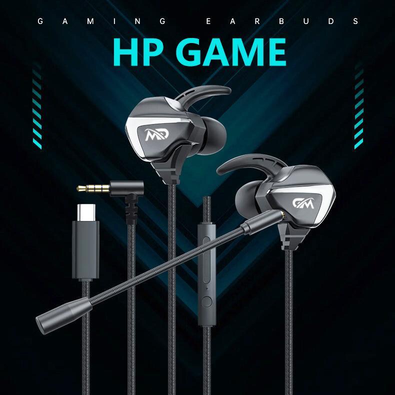 หูฟังเกมมิ้งแบบมีสาย HP31 หูฟังสำหรับเล่นเกมใหม่ล่าสุด 2026, ขนาดลำโพงใหญ่ 13.2 มม