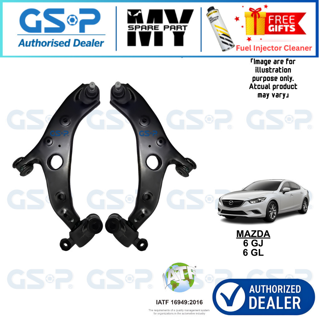- - GSP FRONT CONTROL LOWER ARM สําหรับ MAZDA 6 GJ 6 GL