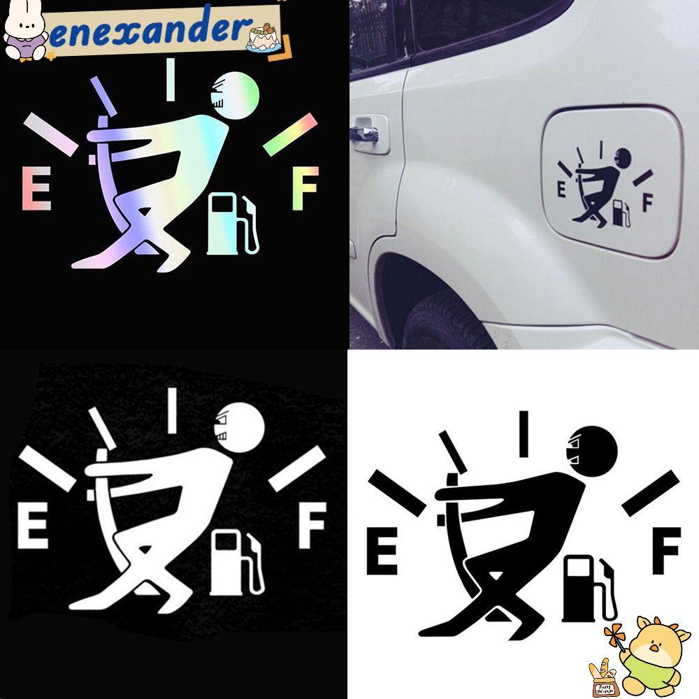 สติ๊กเกอร์ติดรถยนต์ EXER การบริโภคแก๊สสูง อุปกรณ์เสริมภายนอกสากล Gage สติ๊กเกอร์เปล่า