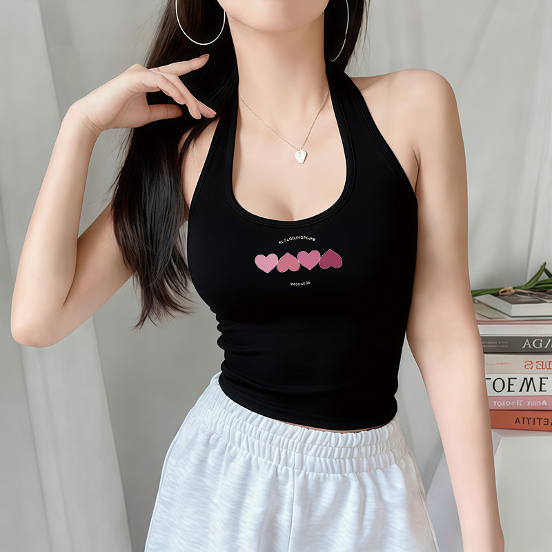 COD BOOM เสื้อกล้ามผู้หญิง คล้องคอเว้าหลัง nobra รูปที่ 4
