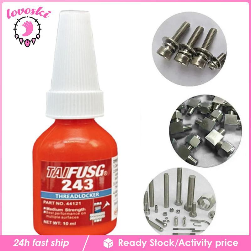[Lovoski] Thread Locker 243 Thread Tightening Agent Nuts Bolts Locker Medium Strength Anaerbic Curin