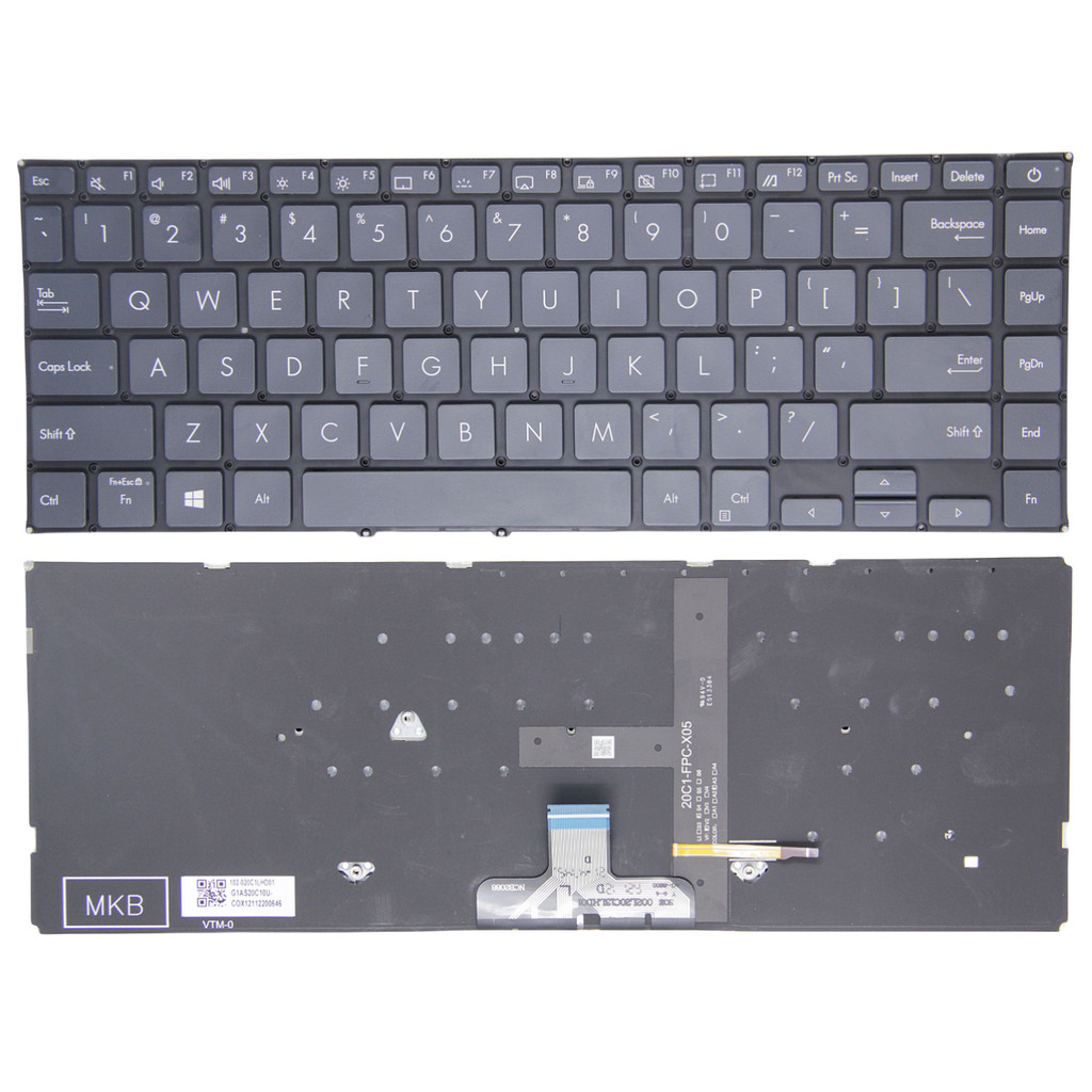 เหมาะสําหรับ Asus ZenBook14 UX435 UX435EGL UX435E U4800EGL คีย์บอร์ด UX435EAL