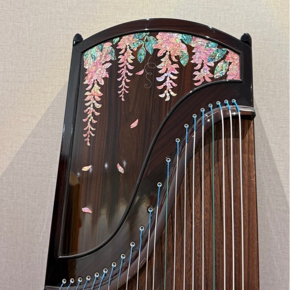 Lanyin Wisteria Luoyun Standard Guzheng Beginners Introductory Professional Exam Performance Exam De