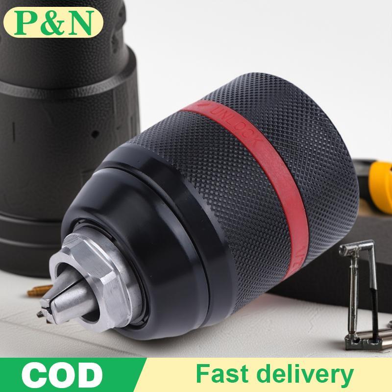 [P&N] 2025 ใหม่ Keyless สว่านโลหะ Chu,พร้อม Lo 13 มม. Ratchet Self-loing Chu 1/2-20UNF ด้ายสําหรับดอ