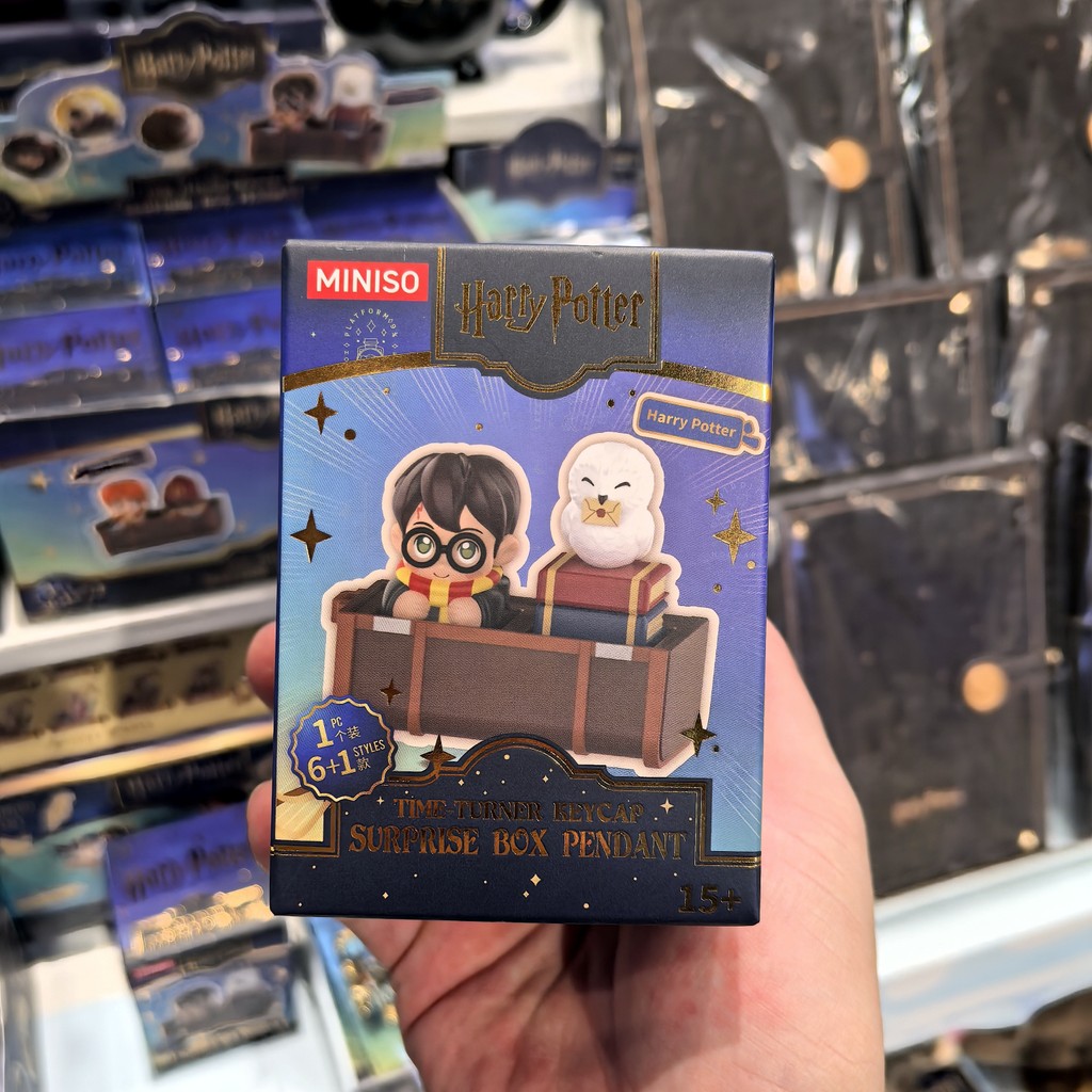 MINISO harry potter harry potter Series Fix Grid Time Keycap Mystery Box Pendant