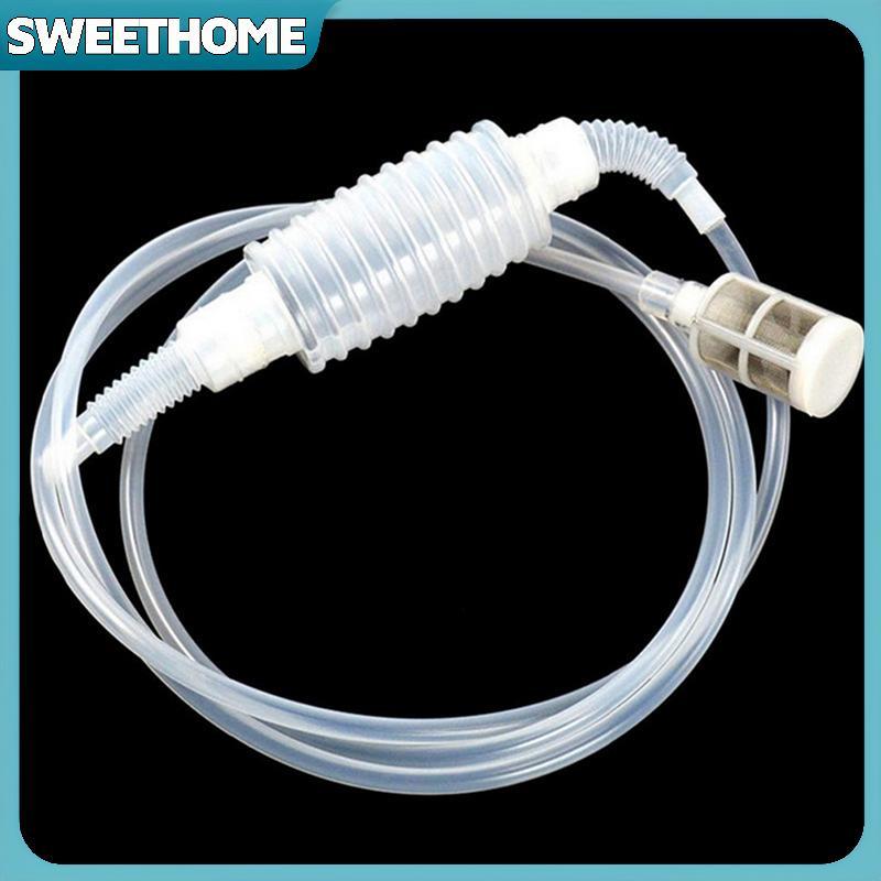 SWEETHOME Brewing Siphon ท่อเครื่องมือเบียร์ Brewing เกรดอาหารทํา Brewing พลาสติก Hand Transfer ปั๊ม