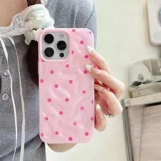 🔥สินค้าพร้อมส่ง! 🔴 เคสโทรศัพท์ลายจุดเด่น เคสไอโฟน เคส iPhone 17/16/15 Pro Max/14/13/12/11/XS/8/7ลายจุด – เต็มไปด้วยชาร์ม