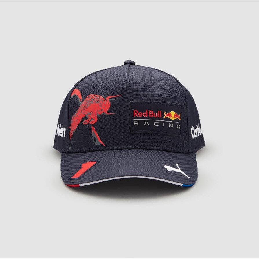 R RED BULL F1 RED Bulls 2026 หมวกแข่ง Verstappen No. หมวกกันแดด 1 ใบ