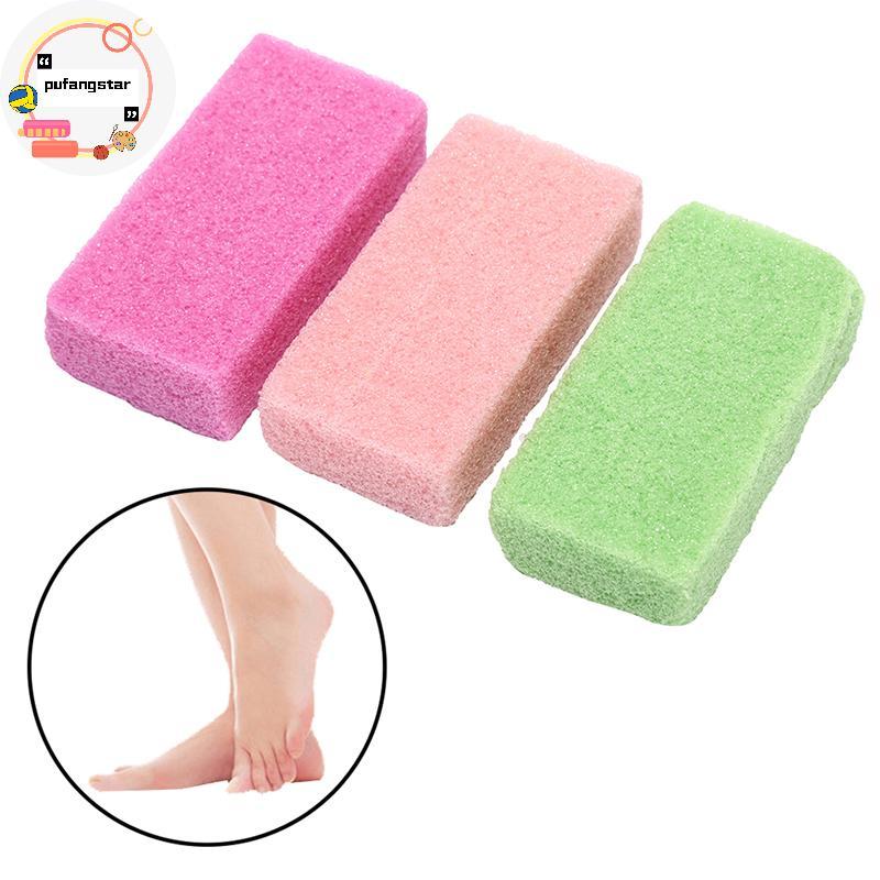 Pufangstar หินภูเขาไฟฟองน้ําหิน Exfoliate Foot Care ลบ Hard Dead Skin Feet Rasp TH