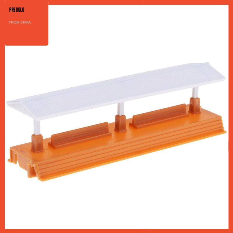 [Predolo] 1:87 Train Landscape Structure Station Platform Model HO Scale Train Design