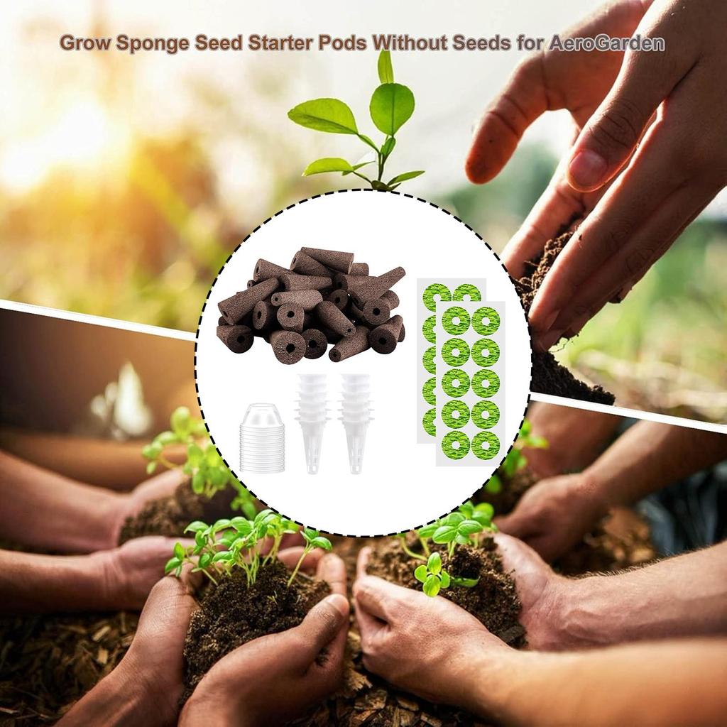 [Whgirld8] 20 ชิ้น Grow ฟองน้ําเปลี่ยน Hydroponics เหมาะสําหรับอุปกรณ์ใช้งานง่ายปลั๊ก Rooter ทั่วไปส