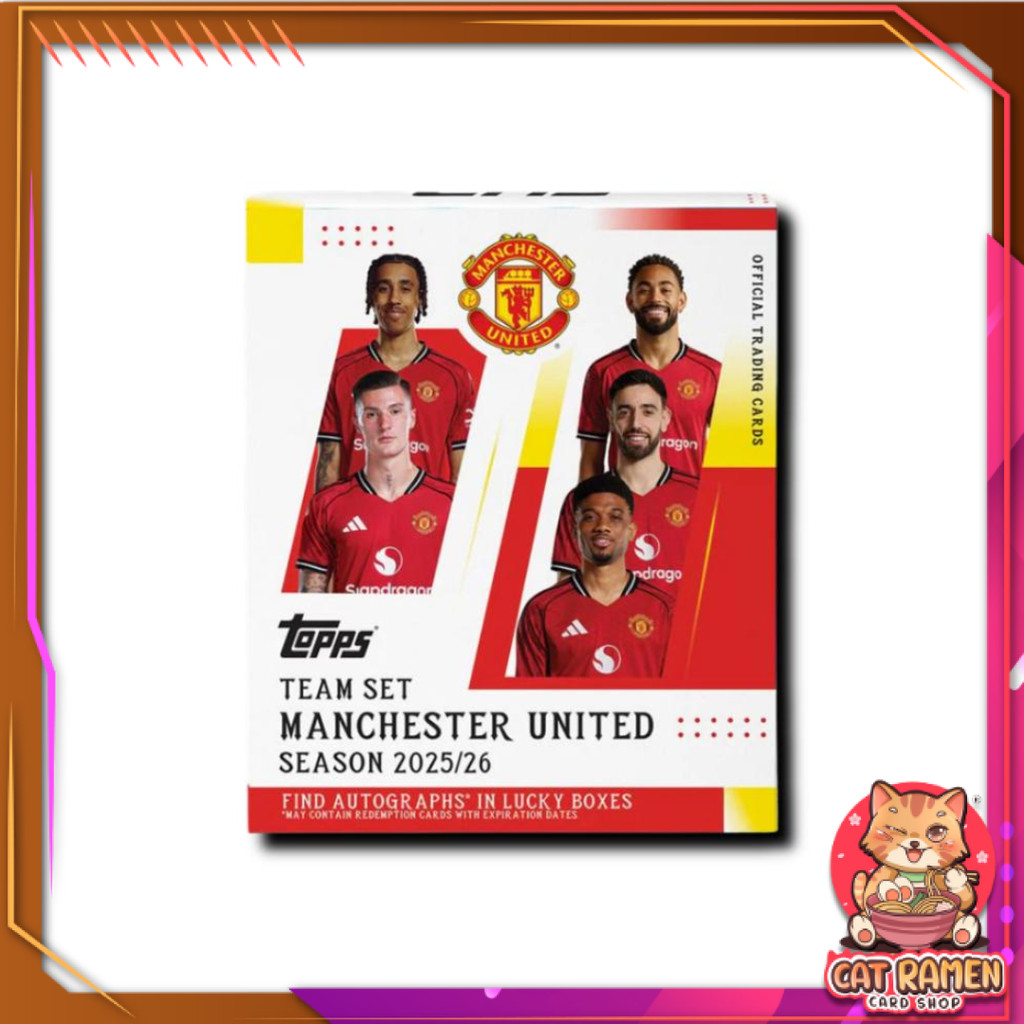 [ ยกกล่อง ] 2025-26 Topps Manchester United Team Set (p3)