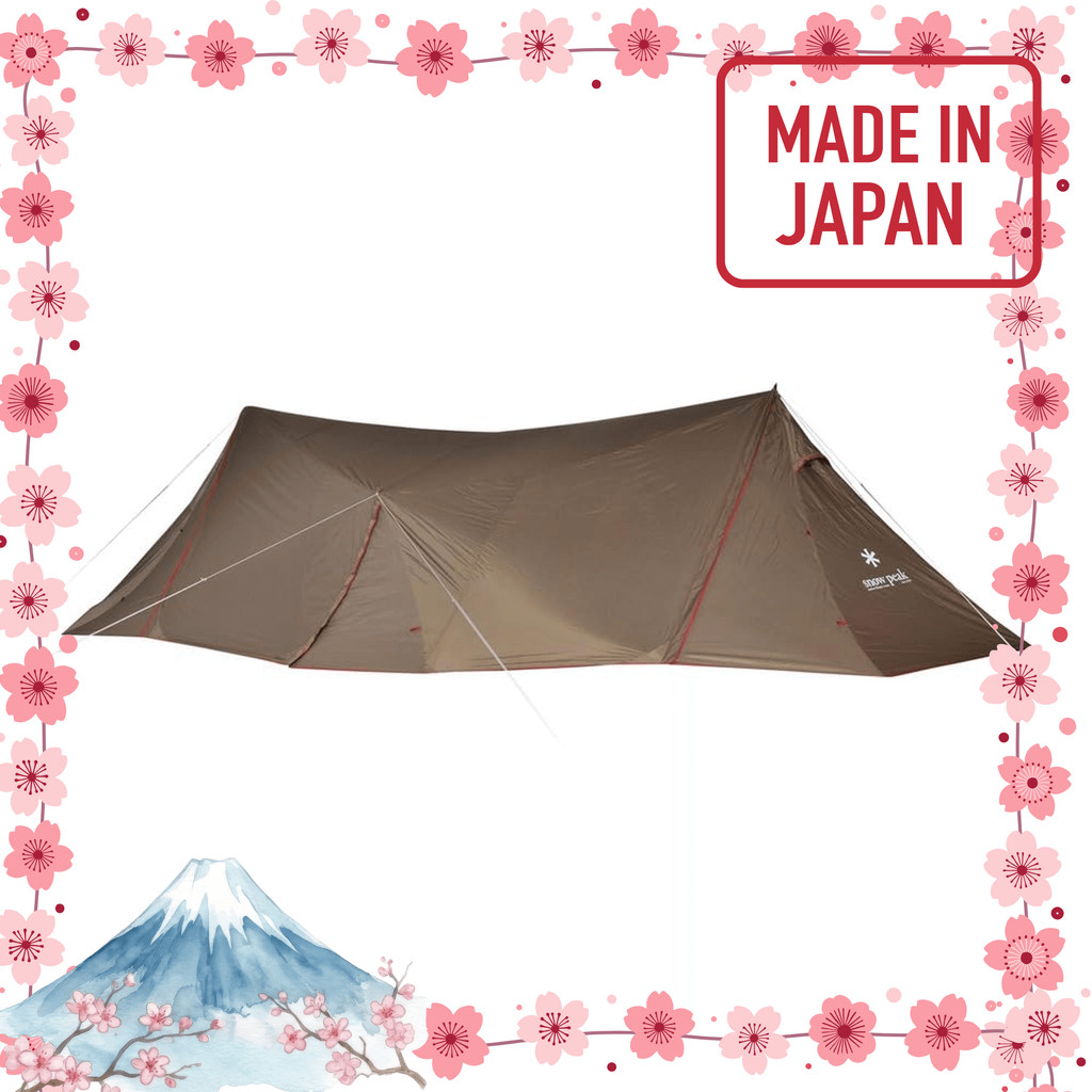 【ผลิตในประเทศญี่ปุ่น】สโนว์พีค (Snow Peak) แลนด์สเตชัน L เซ็ต FK-377 ทาร์ป เต็นท์ ทาร์ปเต็นท์ แคมป์ เ