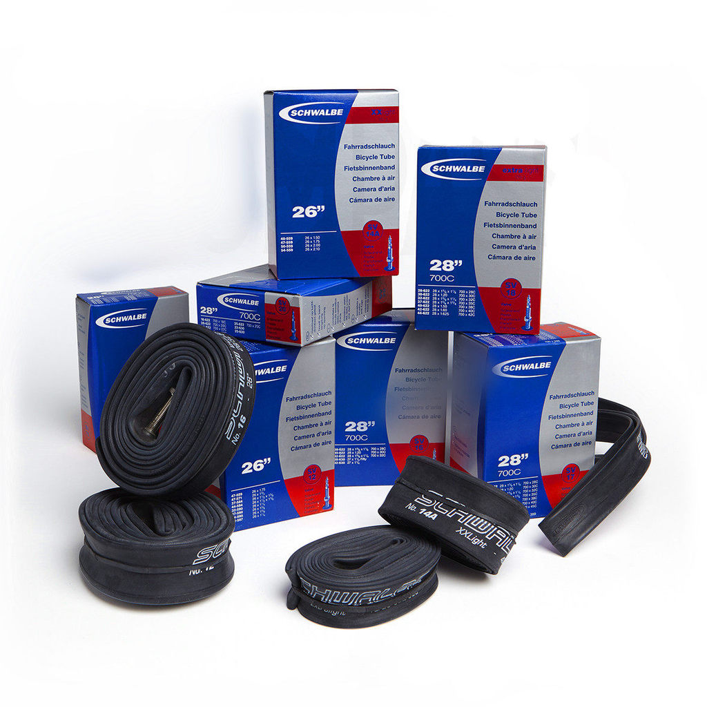 ยางใน Schwalbe หลากหลายขนาด สำหรับวงล้อ 650 และ 700C
