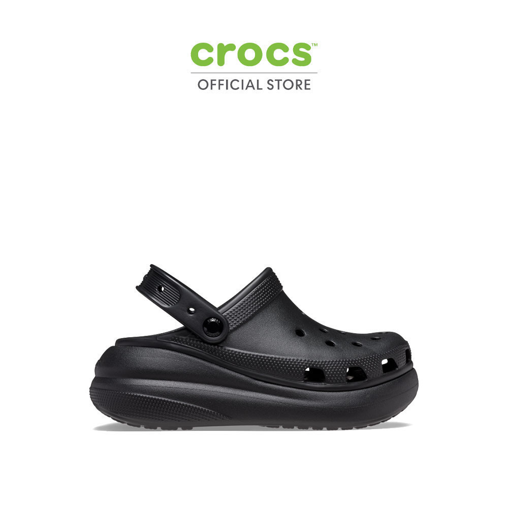 CROCS รองเท้าลำลองผู้ใหญ่ CRUSH CLOG รุ่น 207521001 - BLACK