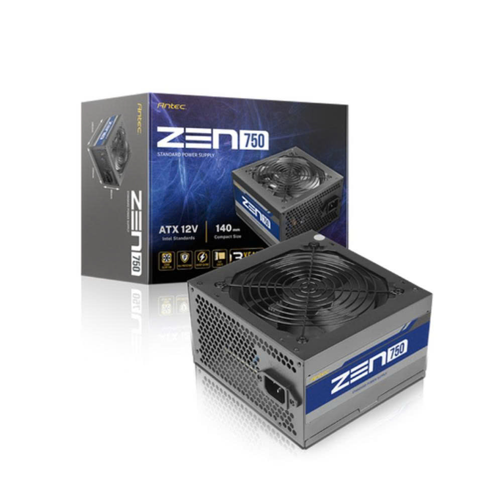 แหล่งคอมพิวเตอร์ Antec ANTEC ZEN750-EC พัดลม 12cm - สินค้าของแท้