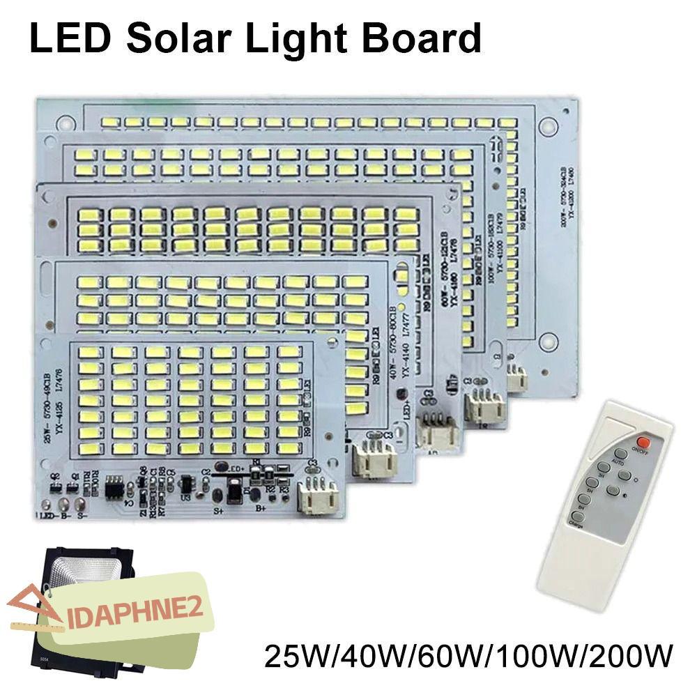 IDAPHNE2 1 ชิ้นแผงแหล่งกําเนิดแสง, SMD5730 25/40/60/100/250 วัตต์ LED Light Board, แสงสีขาวพร้อมรีโมทคอนโทรลความสว่างสูง Floodlight