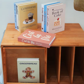หนังสือปลอม ชุด 5 ชิ้น🔥 ตู้โชว์หนังสือปลอม อุปกรณ์ประกอบฉากถ่ายรูป พับได้ เหมาะสำหรับตกแต่งบ้านและตกแต่งร้านกาแฟ