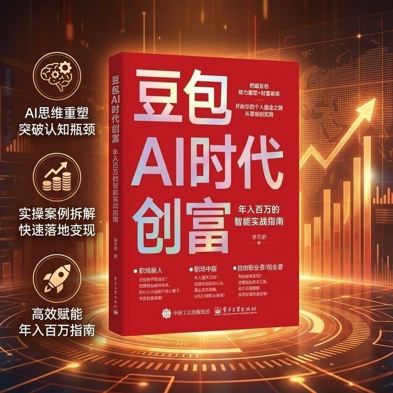 豆包AI时代创:年的百万智能实 新款开启人 金之蓝牙เปา AI Era of Wealth Creation: คู่มือปฏิบัติไปอัจฉริยะในวันที่ 0k ปีที่ยิ่