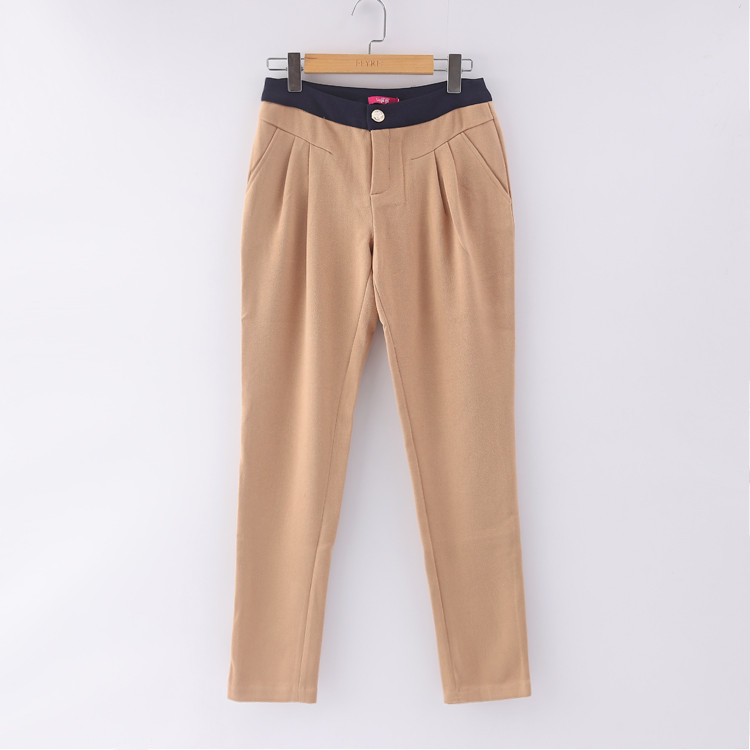 [Gu] Shopping Mall แบรนด์ส่วนลดผู้หญิงฤดูใบไม้ร่วงสไตล์ใหม่แฟชั่นAll-Matchกางเกงรูปร่างดีSlimmerดูกา