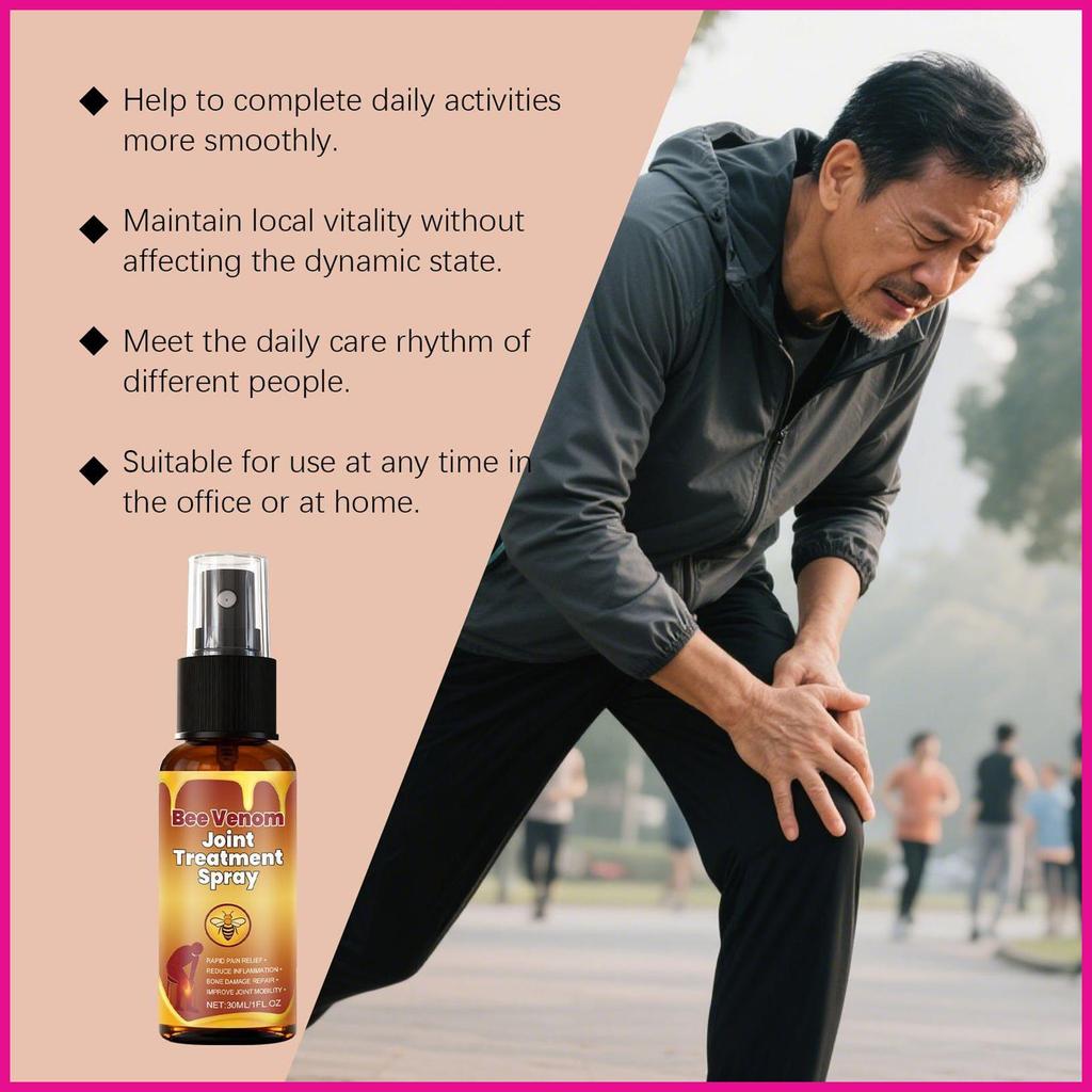 Joint Support Spray 30ml Joint Discomfort Relieving Spray Fast-Acting Knee Solution สําหรับมือไหล่ขา