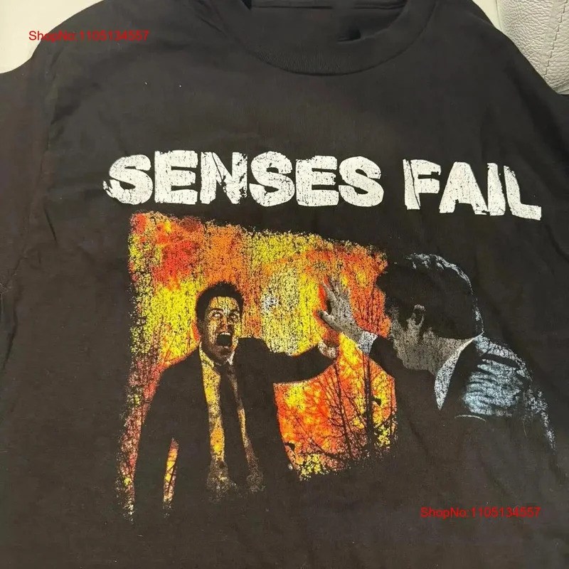 เสื้อยืด Rare Senses Fail Band ทัวร์ปี 2004 สำหรับแฟนๆ ไซส์ S ถึง 5XL รุ่น AQ54 สไตล์วินเทจ สำหรับผู