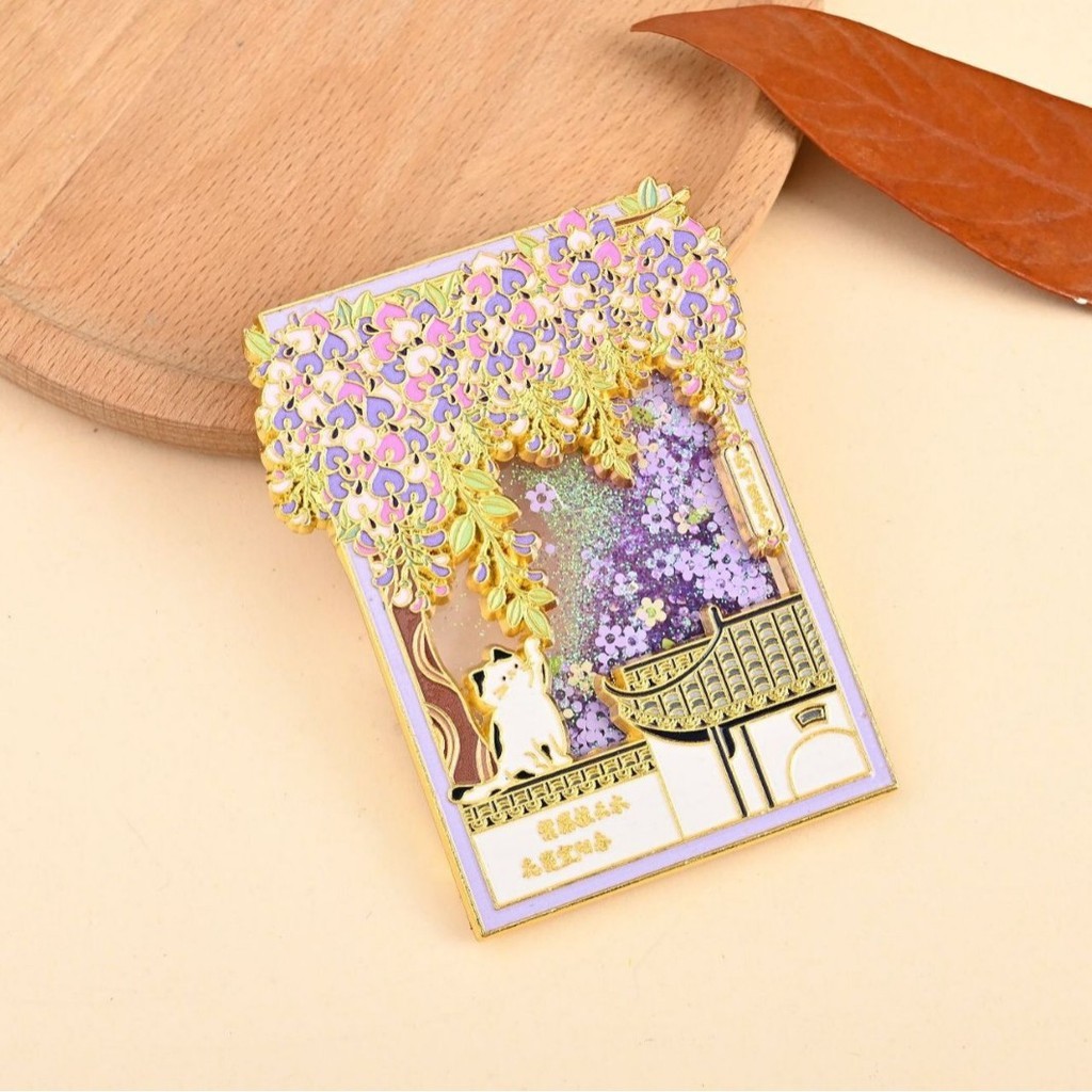 流沙冰箱贴苏州城市文创金属纪念冰箱贴伴手礼旅游纪念品quicksand refrigerator sticker suzhou city wenchuang meta mkYyVrSWN30310