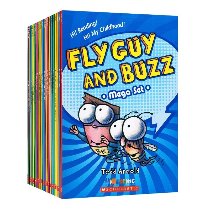 นวนิยาย Fly Boy การแปลภาษาอังกฤษ buzz Full Color guyfly Book hi Draw 21 เล่มครบชุด 1 เล่ม VMNH