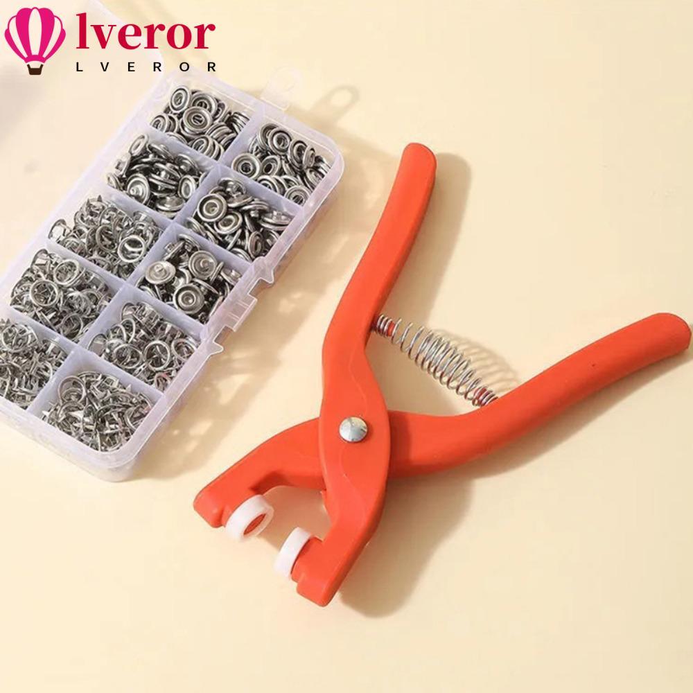 LVEROR Metal Bags Tool Snap Fasteners Buttons