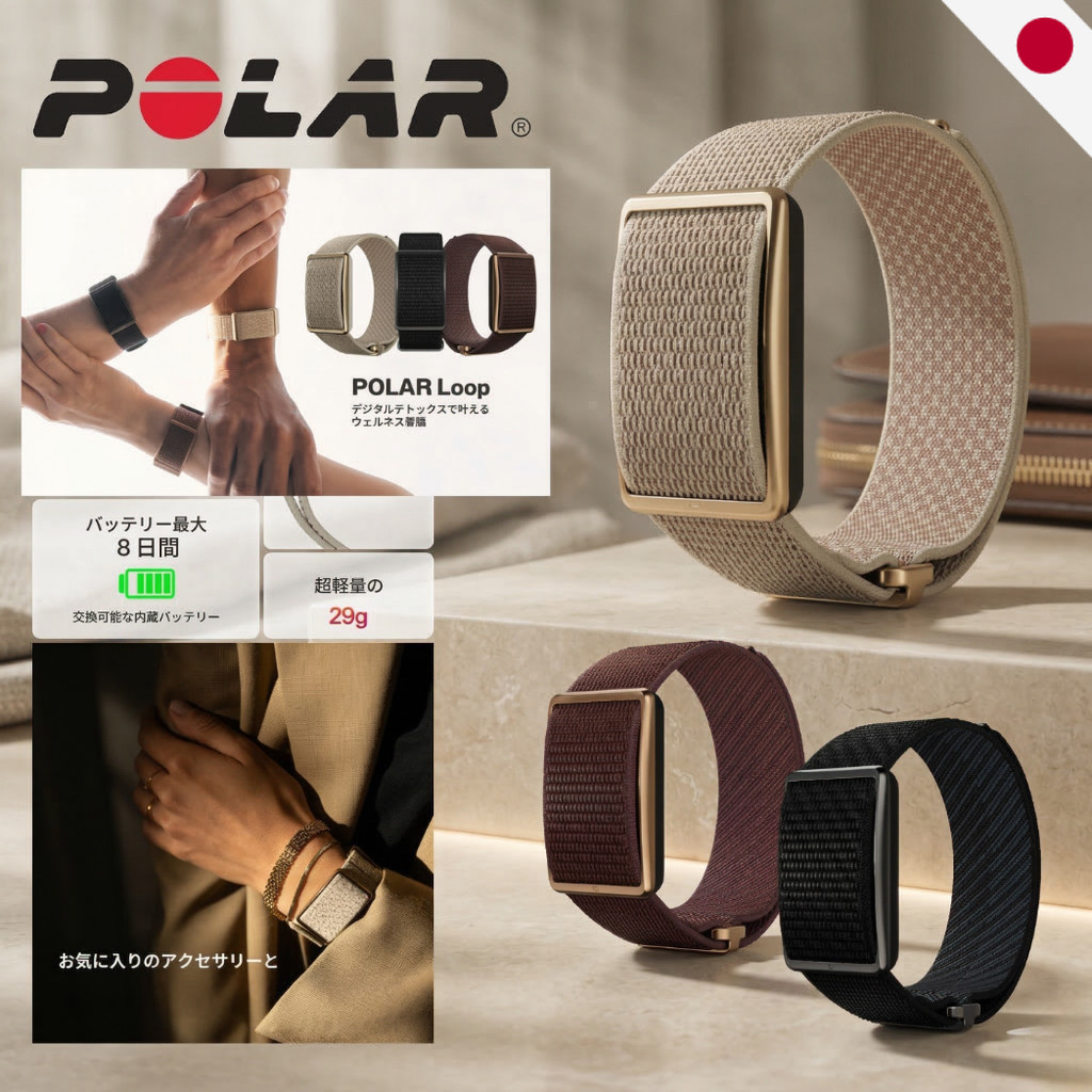 Polar Loop Smart Activity Tracker - Health Monitoring Band - Sleep & Fitness - iPhone & Android