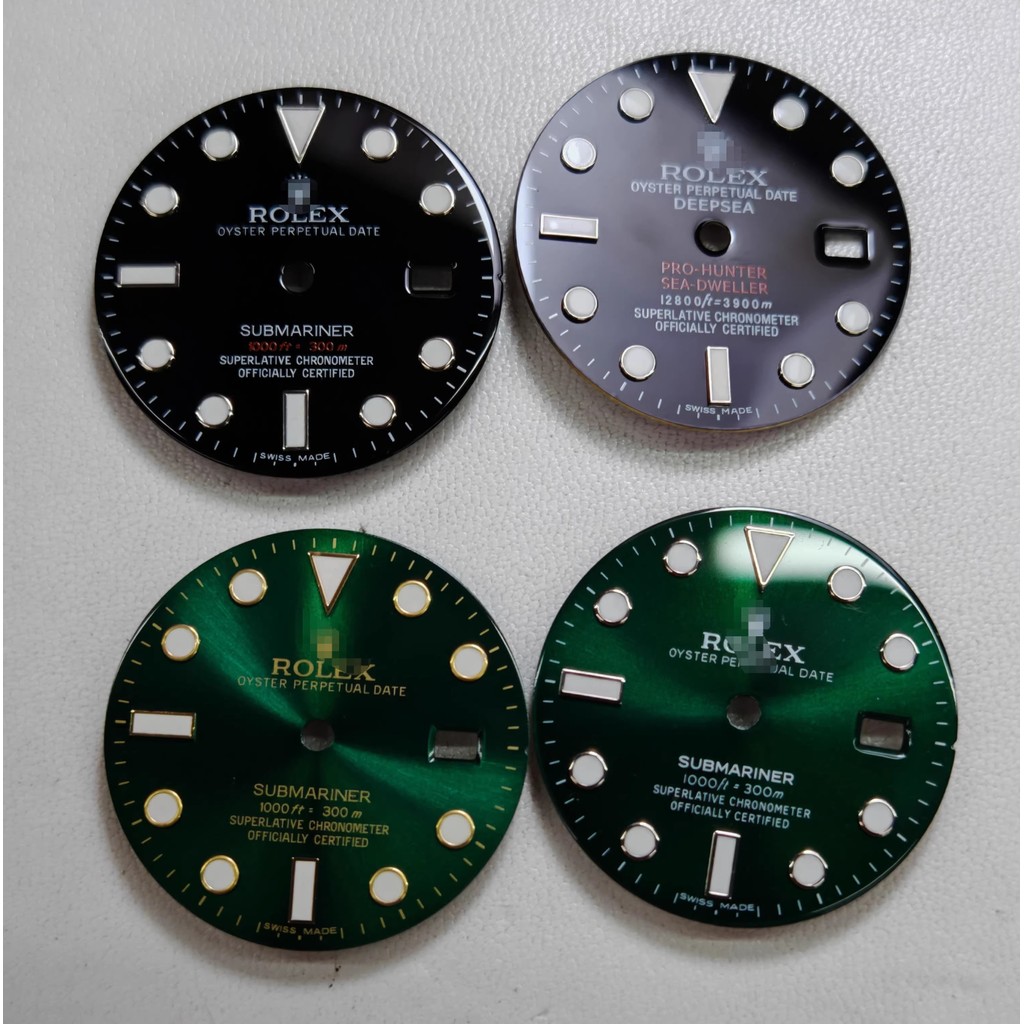 [อุปกรณ์เสริมนาฬิกา] อุปกรณ์เสริมนาฬิกา Dial Substitute แรงงาน Water Ghost Dial เส้นผ่านศูนย์กลาง 28