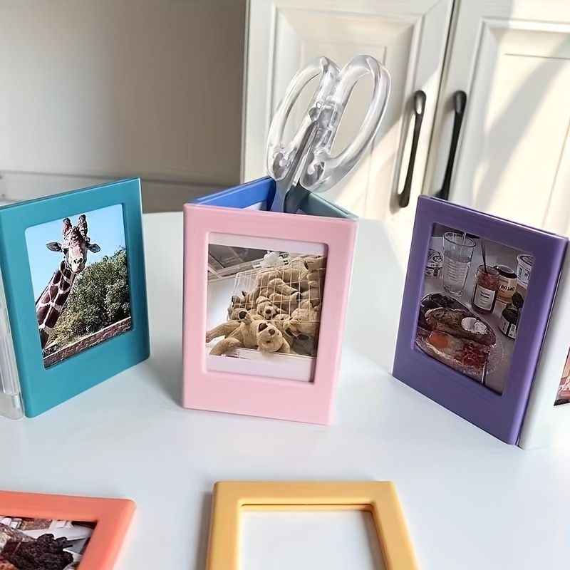 5 PCกรอบรูปแม่เหล็กหลากสีสัน ลายกรอบฟิล์ม For Fujifilm Instax Mini 8 9 11 12ที่จัดแสดงภาพถ่ายครอบครัว ร้านค้า และวันหยุด ราคา ถูกที่สุด ดีลบีเคเค แกลเลอรีภาพที่ 6